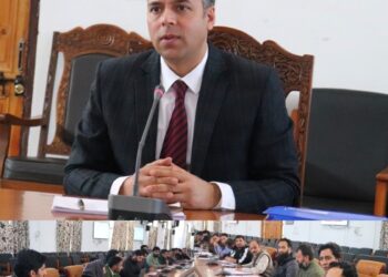 DDC Anantnag reviews progress of RDD Sector, Emphasizes inclusive, sustainable Rural Devt