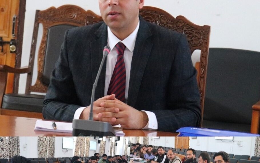 DDC Anantnag reviews progress of RDD Sector, Emphasizes inclusive, sustainable Rural Devt