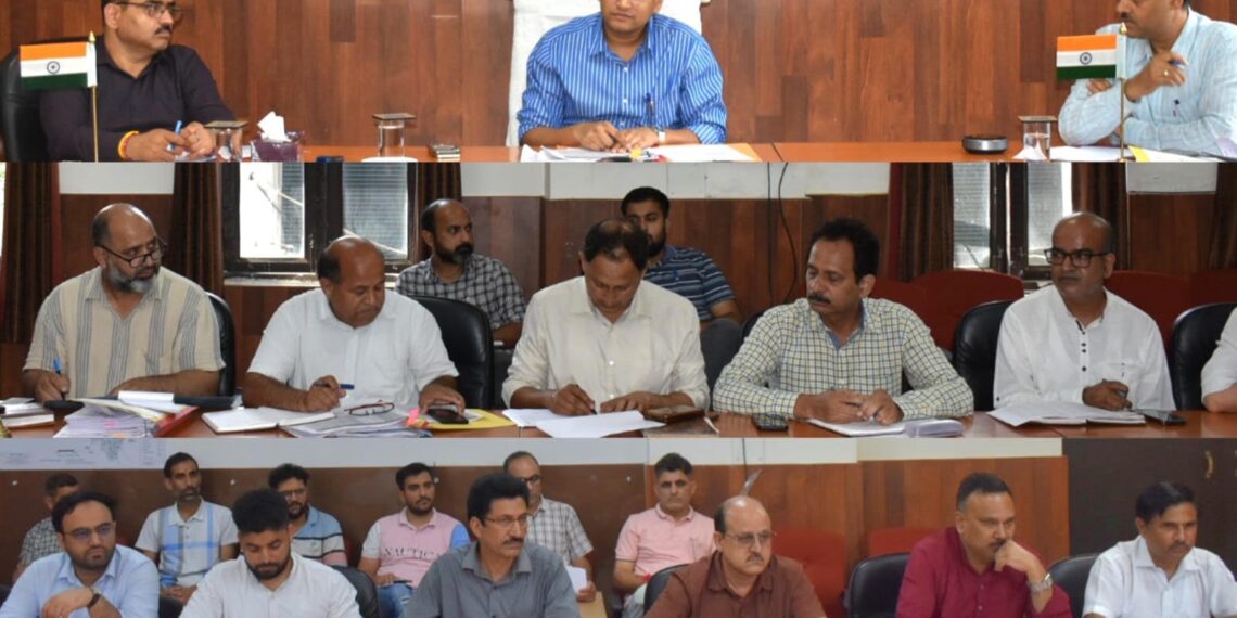 DDC Reasi reviews progress of works under District Capex Budget, Tribal Affairs Plan 2026–27
