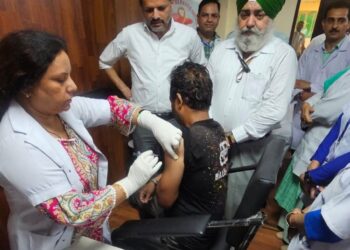 World Hepatitis Day: Mega screening camp held at Government Hospital Gandhi Nagar