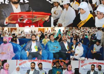 Distt Red Cross Committee Srinagar organizes programme at GGHSS Nawa Kadal