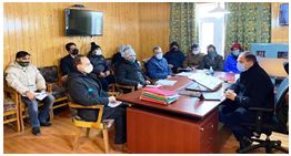 Registrar Cooperative Societies reviews functioning of the deptt
