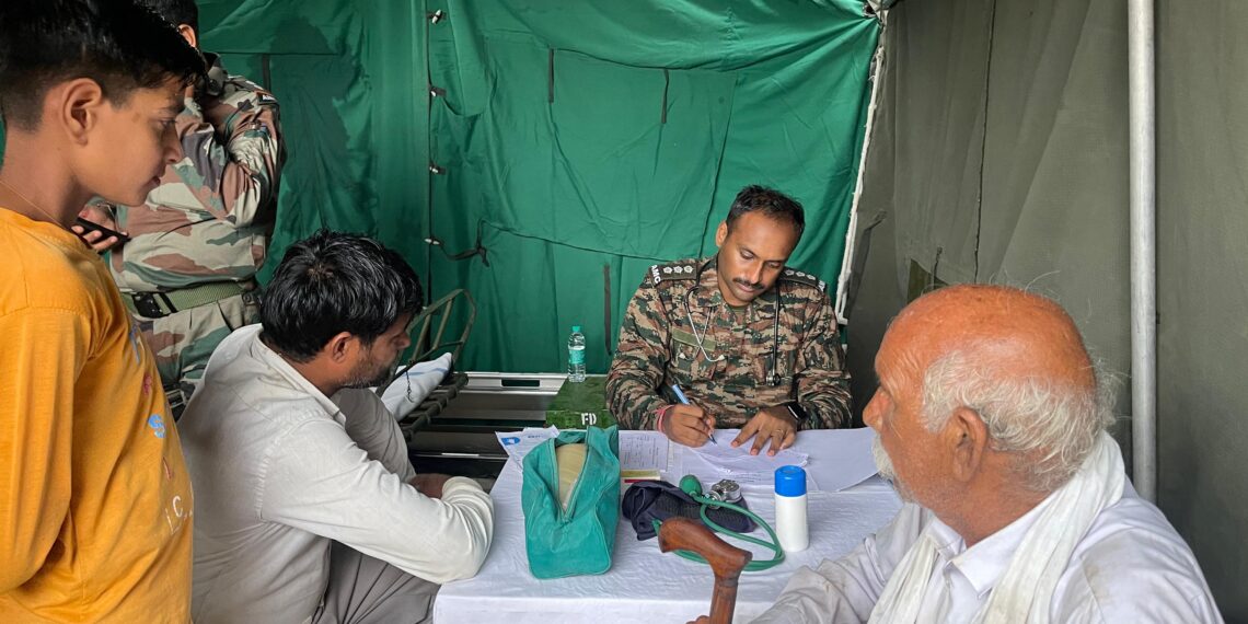 INDIAN ARMY CONTINUES FLOOD RELIEF OPERATIONS IN MADHYA PRADESH, RAJASTHAN, AND PUNJAB