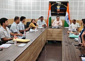 Relief & Rehab Commr reviews essential services, dev works in migrant camps