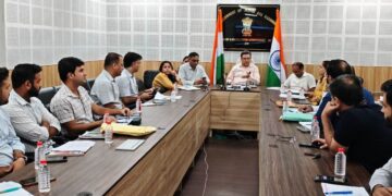 Relief & Rehab Commr reviews essential services, dev works in migrant camps