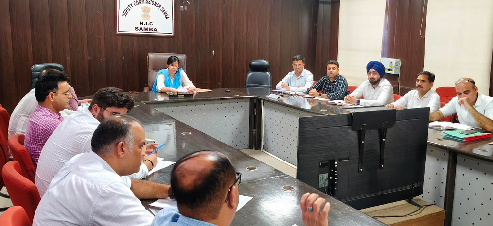 Road safety review meeting held in Samba