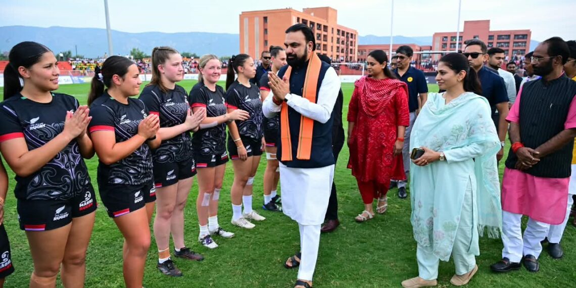 India–New Zealand U20 Rugby Series Highlights Sports Diplomacy, Youth Dev