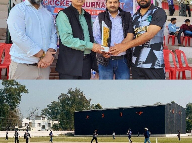 Open Distt Cricket Tournament: Semi-Final matches held at Sports Stadium Kathua; Winners to clash in final on February 26