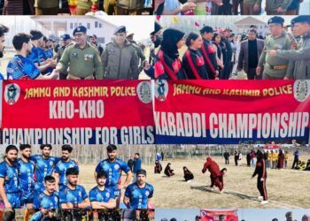 Police inaugurate Kho-Kho & Kabaddi Championship in Sopore   