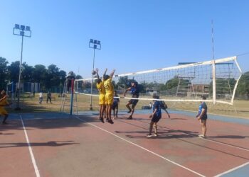 Inter-Collegiate Volleyball (Men) Tournament Inaugurated at Jammu University