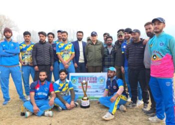 Kangan Hosts Final of Martyr Constable Rameez Memorial League, Kunmullah Titans Lift Title