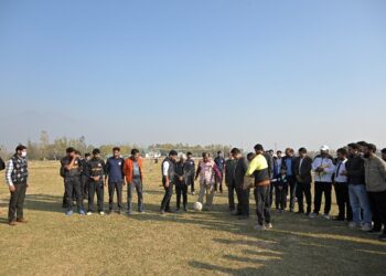 VC CUK inaugurates interdepartmental football tourney
