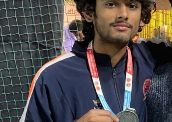 J&K teen Madhavendra Singh shines at National School Games, bags Silver in Soft Tennis