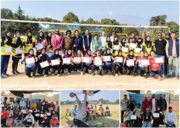 Inter-College Volleyball , Weightlifting Tournaments conclude at KU