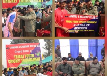 Tribal Youth Cricket Tournament Organised by Shopian Police Concluded
