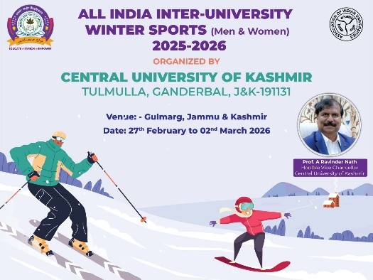 CUKashmir to host inter-university winter games