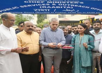 CM Omar inaugurates Public Outreach ‘Raabita’ Office in Jammu
