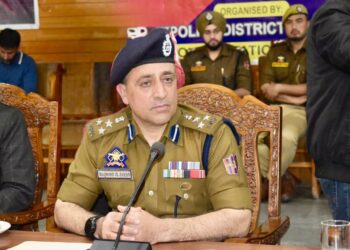 Drug Menace, Militancy Key Focus Areas for North Kashmir Police: DIG