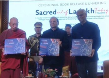 Sacred Art of Ladakh’ book unveiled in Leh