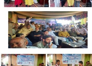 Nasha Mukt J&K Abhiyan: Awareness Skit on ‘Drug-Free Kashmir’ performed at ne of Hazrat Rahim Sahib (RA) Safapora
