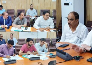 Sakeena Itoo reviews development scenario of Khan Sahib Constituency