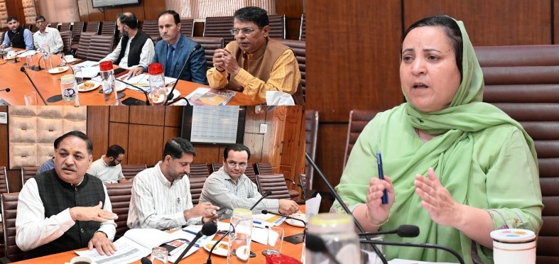 Sakeena Itoo reviews performance, functioning of JKBOSE