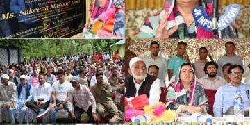 Sakeena Itoo inaugurates new AYUSH building at Khaloora, D.H. Pora