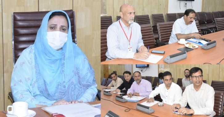 Sakeena Itoo reviews developmental scenario of DH Pora Constituency