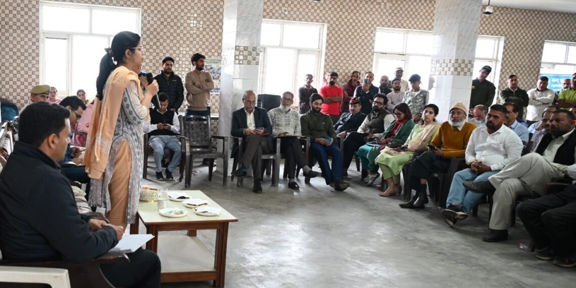 DC Samba chairs Block Diwas at Purmandal, listens to public grievances