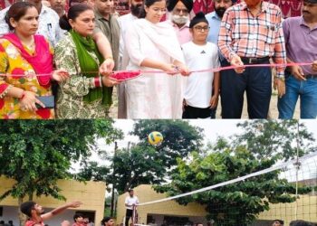 DC Samba inaugurates Inter-Block District Level Volleyball Tournament 2026 at Ramgarh