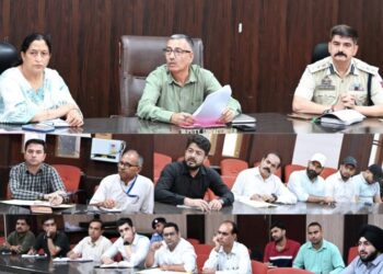 DC Samba reviews preparations for Janmashtami Mela at Narsingh Temple-Ghagwal