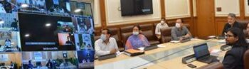 Dr Samoon reviews implementation of Distt Skill Dev Plans under CSS, SANKALP