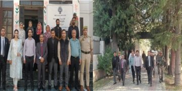 Justice Sanjeev Kumar visits Child Care Institutions “Palaash” and “Pareesha” at Nishat, Srinagar