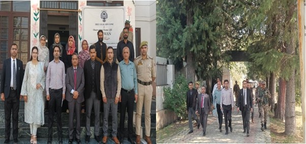 Justice Sanjeev Kumar visits Child Care Institutions “Palaash” and “Pareesha” at Nishat, Srinagar