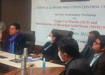 Sanjeev Verma inaugurates JKPCC’s sensitization workshop on SUPs, Municipal Solid Waste Mgmt Rules, 2016