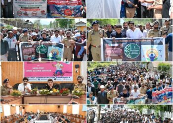 Sarmad Hafeez Flags off Mega Padyatra at Baramulla Under 100-Day Nasha Mukt J&K Campaign