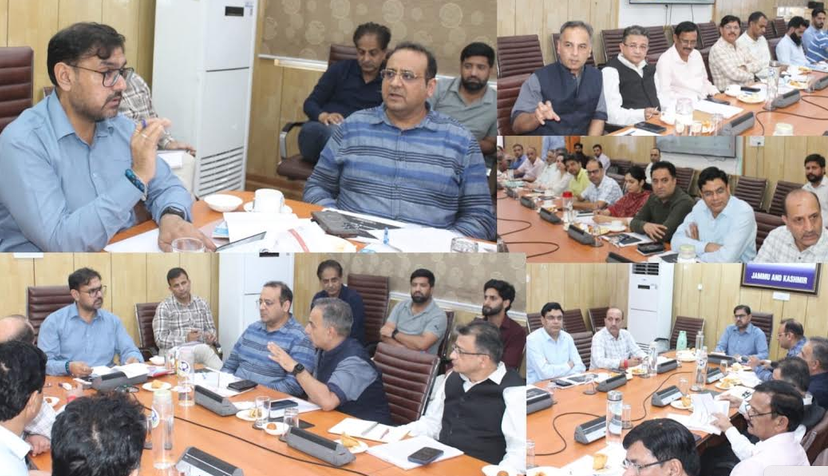 Satish Sharma reviews performance of FCS&CA, IT deptts