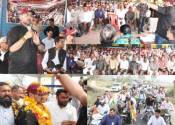 Satish Sharma flags off “NashaMukt” Motorcycle rally; pitches for collective fight against drug menace
