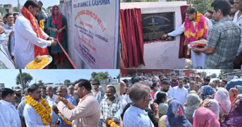 Satish Sharma extensively tours Chhamb, Reviews Dev
