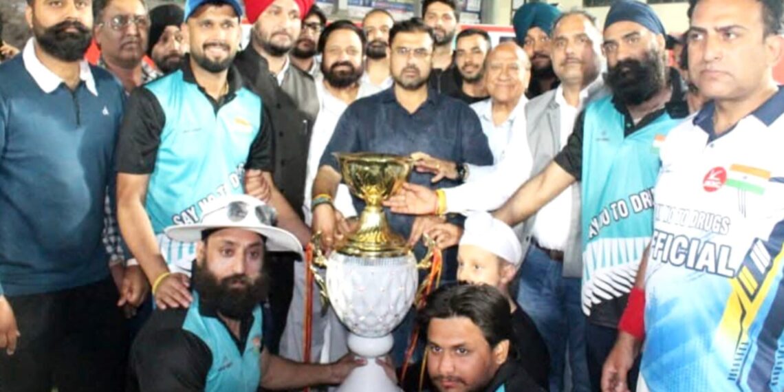 Satish Sharma emphasizes youth engagement, sports promotion at Sher-e-Kashmir T20 Tournament Finale