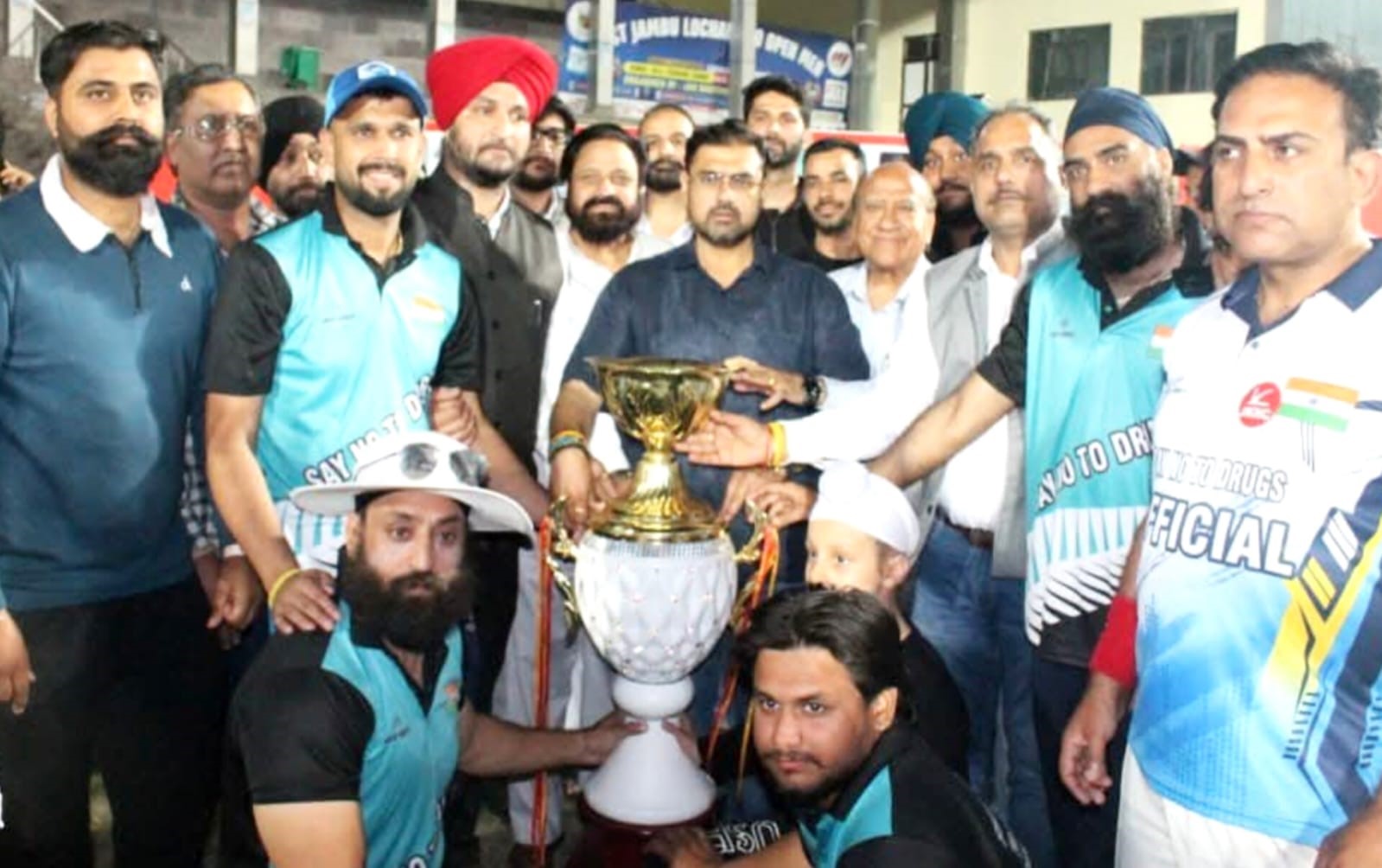 Satish Sharma emphasizes youth engagement, sports promotion at Sher-e-Kashmir T20 Tournament Finale