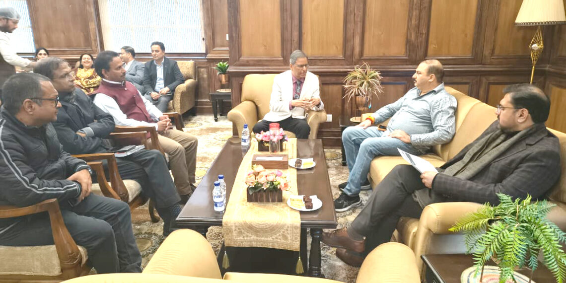 Satish Sharma calls for broadband expansion, digital infra push