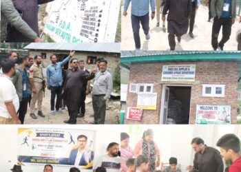 Satish Sharma visits Chandanwari, took stock of preparedness for Amarnath Yatra