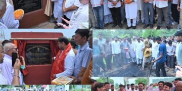 Satish Sharma inaugurates, launches development projects worth over ₹10 crore in Chhamb