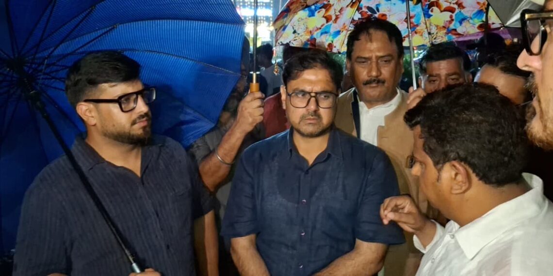 Satish Sharma visits Flood-Hit Rajouri, Reviews Relief Operations