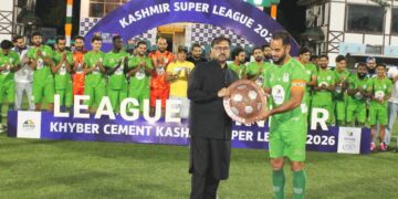 Satish Sharma calls for Sustained Push to Football Talent in J&K