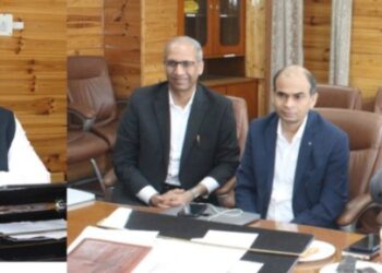 Satish Sharma meets Google India Leadership, discusses youth empowerment, job creation, digital innovation in J&K
