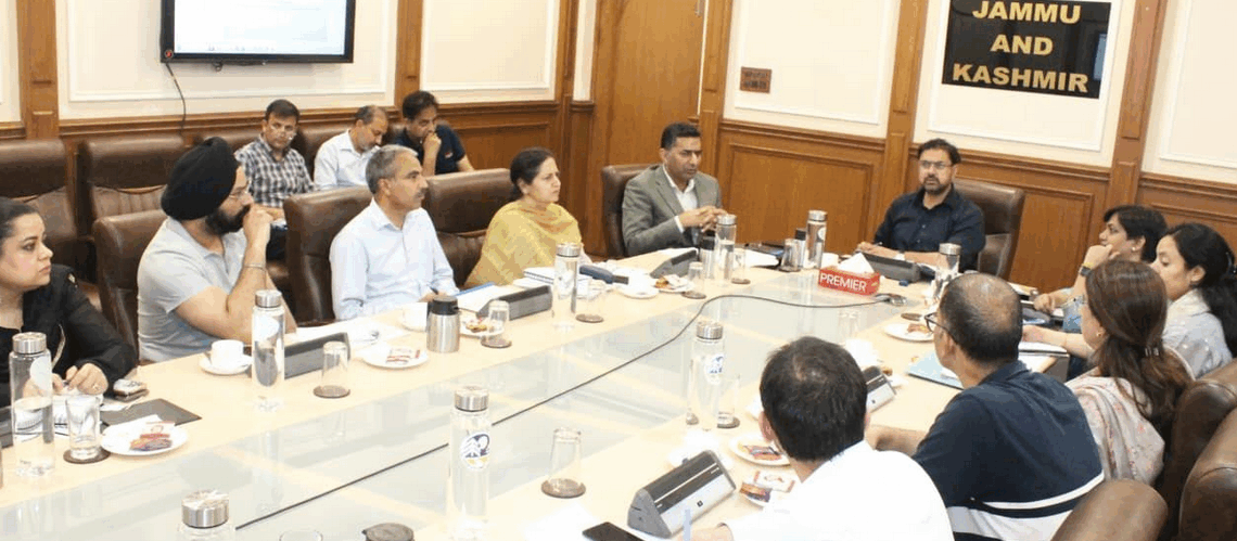 Satish Sharma reviews functioning of Youth Services & Sports Deptt