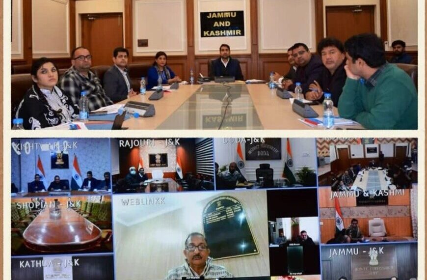 Secy RDD reviews RGSA, SBM-G progress; directs time-bound completion of Panchayat Ghars, Sanitation works