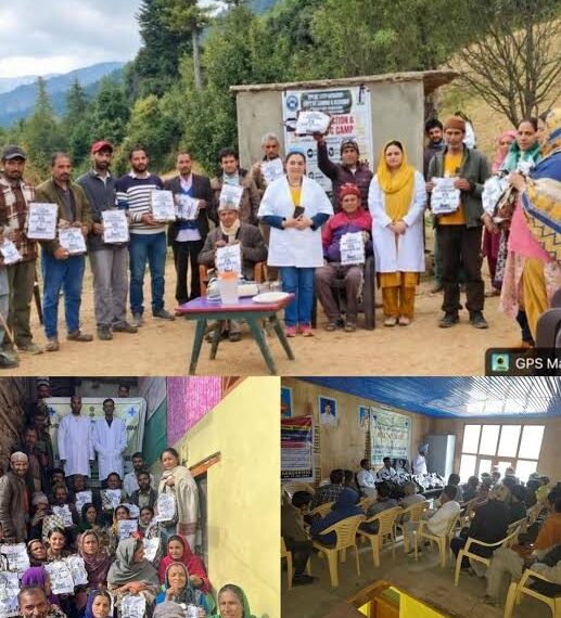 SHD Kishtwar organises awareness-cum-training camps